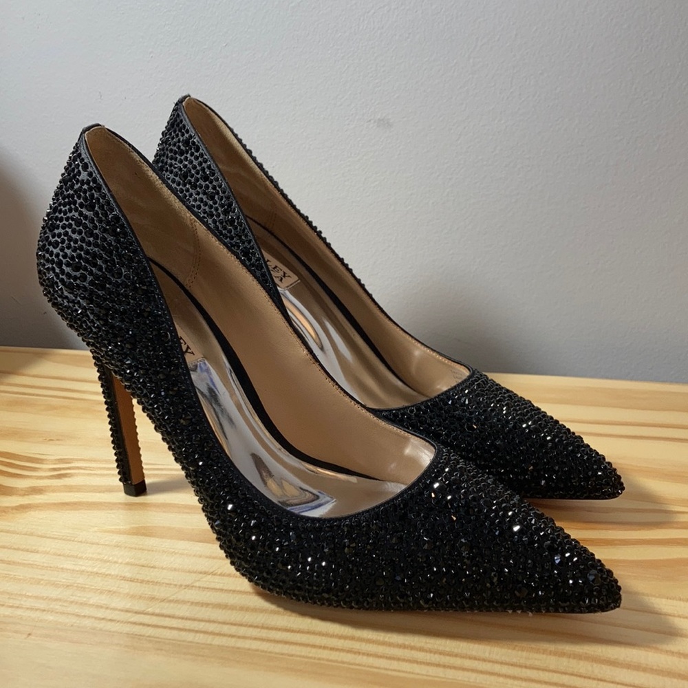 BADGLEY MISCHKA Bethany Pointed High Heel Pumps